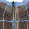 KARL KANI Piumino Donna Retro Reversible Puffer Jacket Light Blue/brown da donna