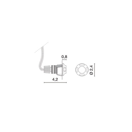 Egoluce Faretto Tappo mini GU10