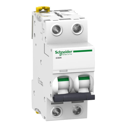 Interruttore Magnetotermico iC60N 2P C 16A 6000A Schneider