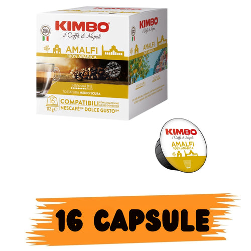 Kimbo Capsule Compatibili Dolce Gusto Amalfi (16 Pz)