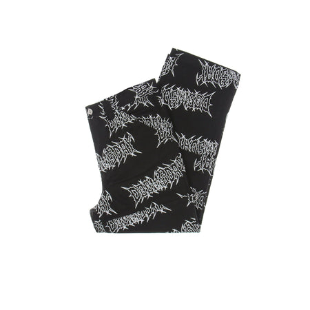DOOMSDAY Pantalone Lungo Uomo Graffpunk Canvas Pant Black da uomo