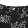 DOOMSDAY Pantalone Lungo Uomo Graffpunk Canvas Pant Black da uomo