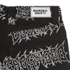 DOOMSDAY Pantalone Lungo Uomo Graffpunk Canvas Pant Black da uomo