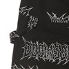 DOOMSDAY Pantalone Lungo Uomo Graffpunk Canvas Pant Black da uomo
