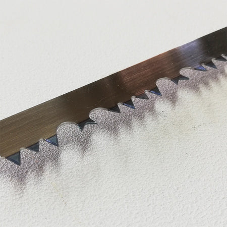 Lama di ricambio per sega legno ad arco - denti a castello