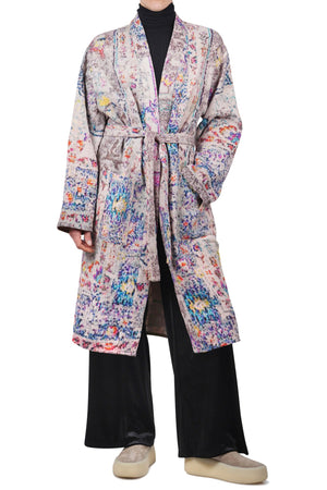 LA FEMME BLANCHE La Femme Blanche - Kimono - 470157 - Fantasia Rosa da donna