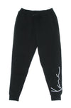 KARL KANI Pantalone Tuta Felpato Donna Signature Sweatpants Black da donna