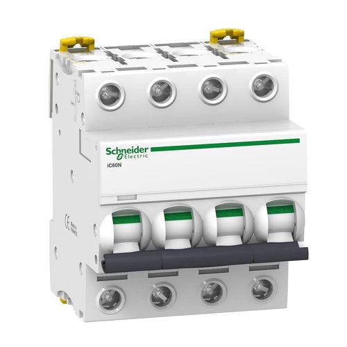 Interruttore Magnetotermico iC60N 4P C 63A 6000A Schneider