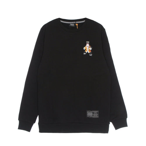 DOLLY NOIRE Felpa Girocollo Uomo Son Gohan Crewneck X Dragon Ball Black da uomo