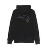 NEW ERA Felpa Cappuccio Uomo Nfl Outline Logo Po Hoodie Neepat Black/original Team Colors da uomo