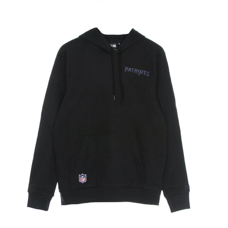 NEW ERA Felpa Cappuccio Uomo Nfl Outline Logo Po Hoodie Neepat Black/original Team Colors da uomo