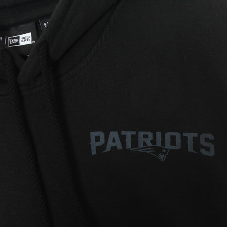 NEW ERA Felpa Cappuccio Uomo Nfl Outline Logo Po Hoodie Neepat Black/original Team Colors da uomo