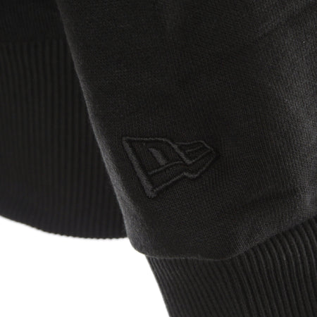 NEW ERA Felpa Cappuccio Uomo Nfl Outline Logo Po Hoodie Lasrai Black/white da uomo