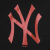 NEW ERA Felpa Cappuccio Uomo Mlb Seasonal Team Logo Hoodie Neyyan Black/hot Red da uomo