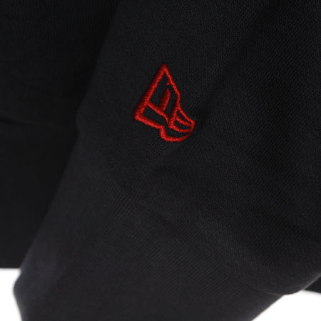 NEW ERA Felpa Cappuccio Uomo Mlb Seasonal Team Logo Hoodie Losdod Navy/hot Red da uomo