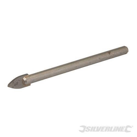 Punta al carburo di tungsteno da trapano a codolo circolare per tegole e vetro silverline Silverline