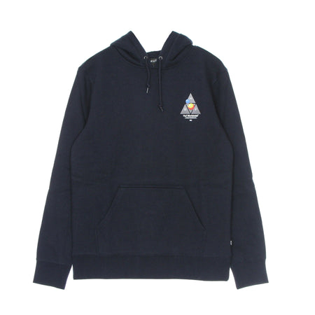 HUF Felpa Cappuccio Uomo Video Format Po Hoodie Navy Blazer da uomo