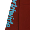HUF Felpa Girocollo Uomo Prism Triple Triangle Crew Bloodstone da uomo