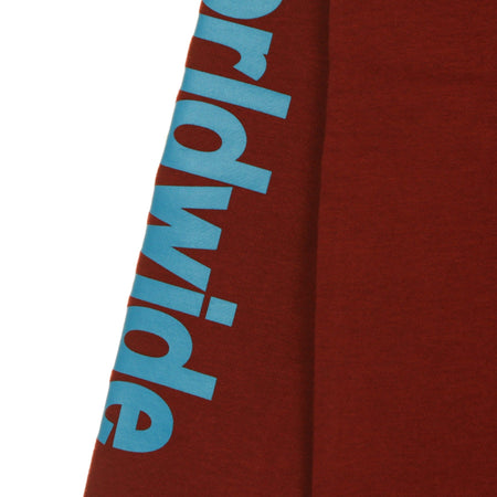 HUF Felpa Girocollo Uomo Prism Triple Triangle Crew Bloodstone da uomo