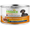 Natural Trainer No Gluten umido Cani Adult small & toy anatra e cereali 150 gr