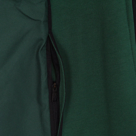 JORDAN Felpa Leggera Cappuccio Zip Uomo Dri Fit Air Statement Fleece Fullzip Hoodie Noble Green/black da uomo