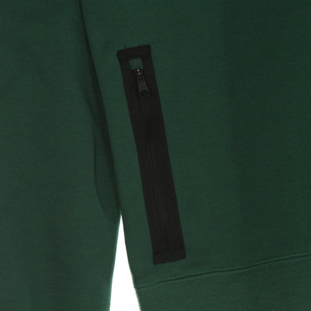 JORDAN Felpa Leggera Cappuccio Zip Uomo Dri Fit Air Statement Fleece Fullzip Hoodie Noble Green/black da uomo