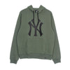 47 BRAND Felpa Cappuccio Uomo Mlb Imprint Burnside Hood Neyyan Moss Green da uomo