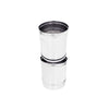 Tubo da 100mm in acciaio inox telescopico AISI 304 spessore 6/10