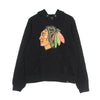 47 BRAND Felpa Cappuccio Uomo Nhl Imprint Burnside Hood Chibla Jet Black da uomo