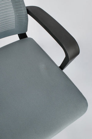 Sedia "Roman" da gaming ed ufficio ergonomica in poliestere con braccioli e ruote