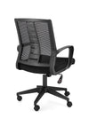 Sedia Roman da gaming ed ufficio ergonomica in poliestere con braccioli e ruote