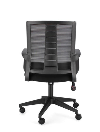 Sedia "Roman" da gaming ed ufficio ergonomica in poliestere con braccioli e ruote
