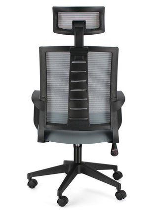 Poltrona "Roman" da gaming ed ufficio ergonomica in poliestere con braccioli e ruote