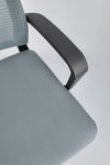Poltrona Roman da gaming ed ufficio ergonomica in poliestere con braccioli e ruote