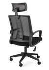 Poltrona Roman da gaming ed ufficio ergonomica in poliestere con braccioli e ruote