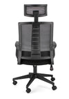 Poltrona Roman da gaming ed ufficio ergonomica in poliestere con braccioli e ruote