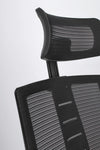 Poltrona Roman da gaming ed ufficio ergonomica in poliestere con braccioli e ruote