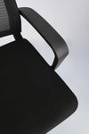 Poltrona Roman da gaming ed ufficio ergonomica in poliestere con braccioli e ruote