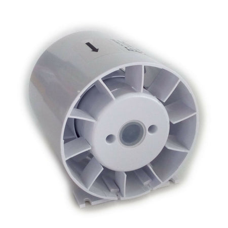 First 125mm aspiratore elicoidale per condotti tubi di aerazione tondi