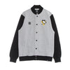47 BRAND Felpa College Uomo Nhl Burnside Track Jacket Pitpen Slate Grey da uomo