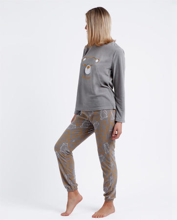 Admas Pigiama da Donna in Micro Pile 60218 S27 - Passarelli Biancheria