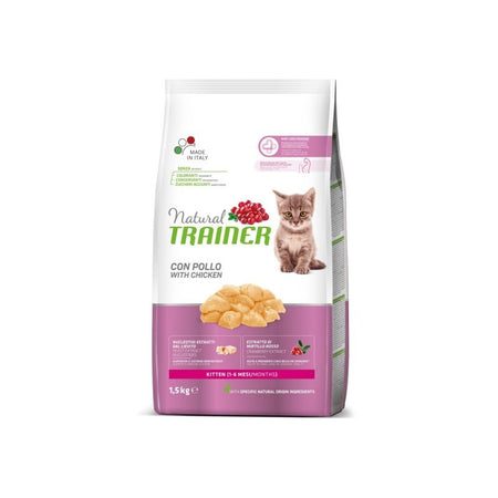 Natural Trainer Mantenimento mangime secco Gatti Kitten pollo