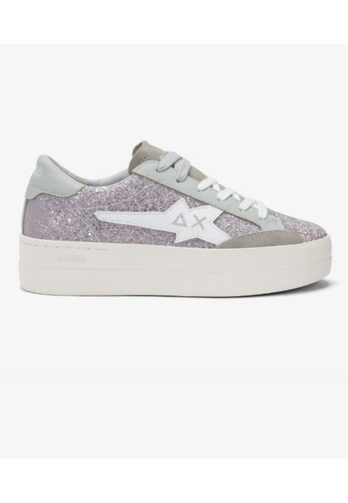 SUN68 Sneakers BIG KATY GLITTER da donna