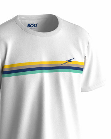 T-shirt Lightning Bolt Vintage Stripe Tee