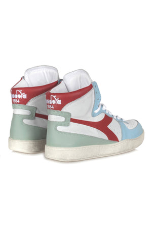 Diadora - Sneakers - 410934 - Bianco/Azzurro da donna