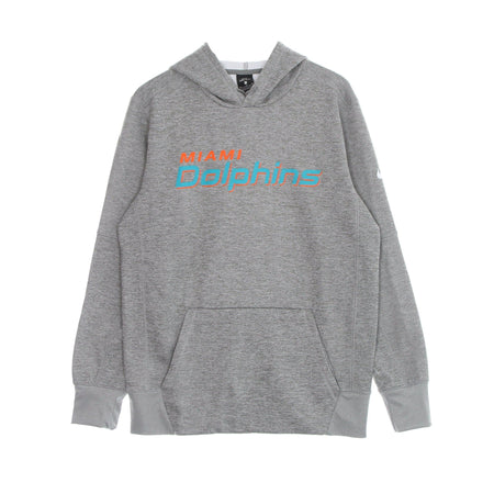 NIKE NFL Felpa Cappuccio Uomo Nfl Wordmark Therma Pullover Hoodie Miadol Dark Grey Heather/original Team Colors da uomo