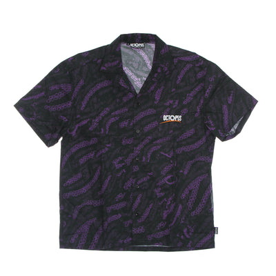OCTOPUS Camicia Manica Corta Uomo Sci-fi Shirt Black da uomo