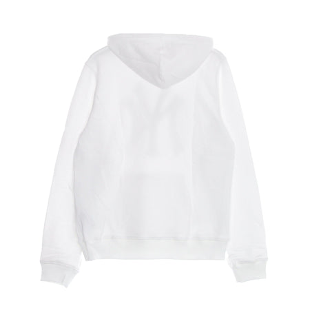47 BRAND Felpa Cappuccio Uomo Mlb Imprint Burnside Hoodie Neyyan White Wash da uomo