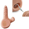 Dildo realistico vibrante masturbatore con testicoli 27cm