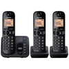 Panasonic KX-TGC223EB telefono Telefono DECT Identificatore di chiamata Nero (PANASONIC KX-TGC223EB DECT C/BLOCK / TAM) - Versione UK